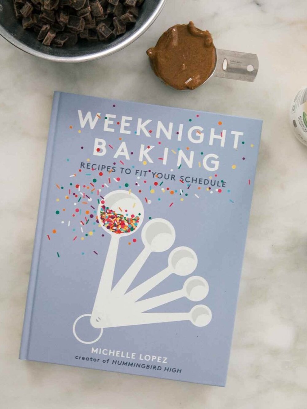 WEEKNIGHT BAKING Decadent Desserts Hardcover COOKBOOK by Michelle Lopez
